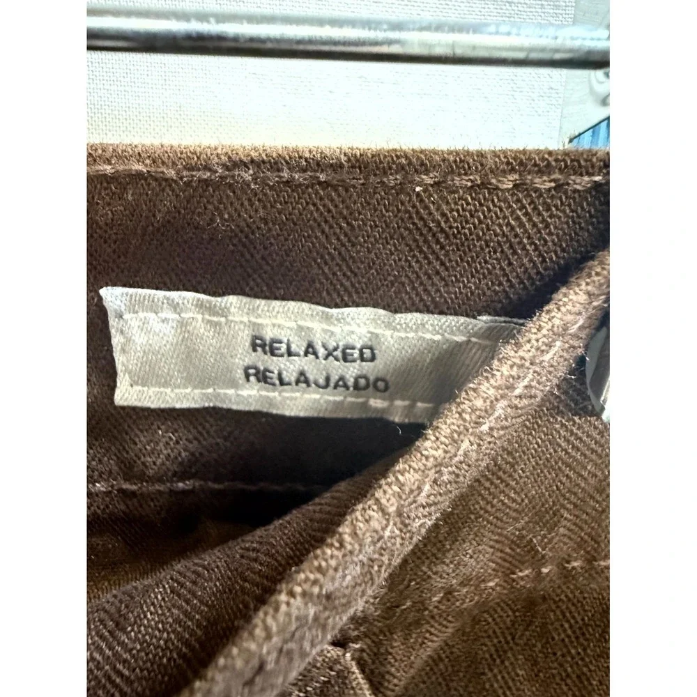 Goodfellow & Co Utility Pants Mens 32x32 Brown Stretch Relaxed Fit Straight Leg